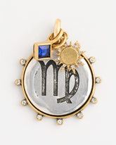 Chico's | Virgo Zodiac Charm Pendant/ Mixed Metals