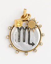 Chico's | Scorpio Zodiac Charm Pendant/ Mixed Metals