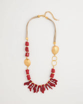 Chico's | Chico's Originals Red Resin Necklace/ Red