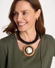 Chico's | Chico's x Romi Honey Necklace/ Black