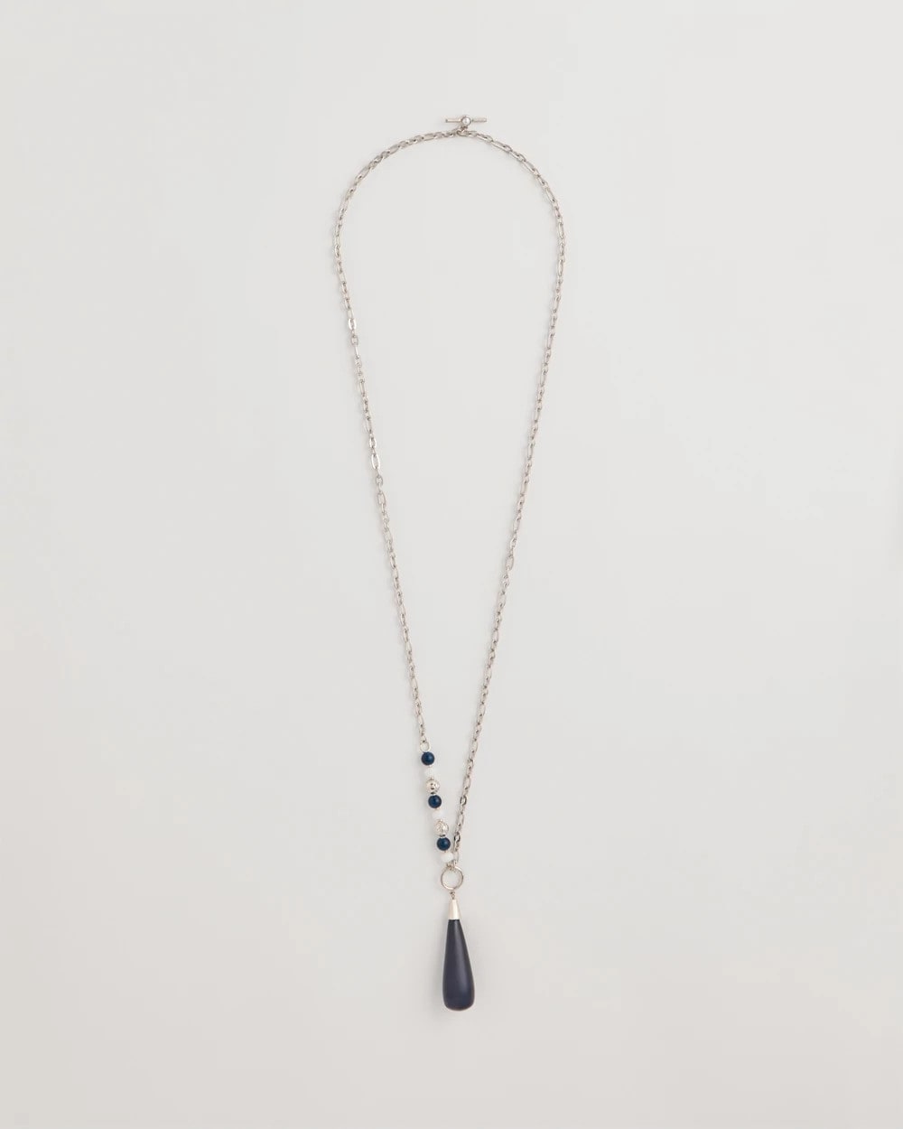 Chico's | Siren Teardrop Pendant Necklace/ Blue