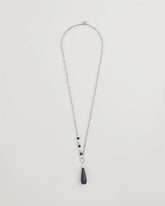 Chico's | Siren Teardrop Pendant Necklace/ Blue