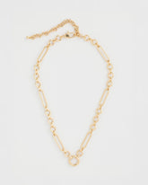 Chico's | Shiny Goldtone Novelty Charm Necklace/ Gold