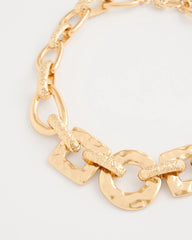 Chico's | Chunky Collar Necklace/ Gold