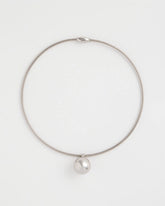 Chico's | Silver Bead Collar Necklace/ Silver