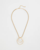 Chico's | Pearl and Gold Pendant/ Pearl