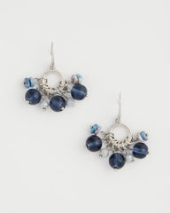 Chico's | Sodalite Siren Cluster Earrings/ Blue
