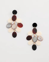 Chico's | Neutral Resin Chandelier Earrings/ Neutral