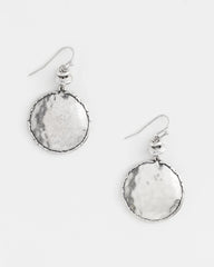Chico's | Tayla Drop Silver Earrings/ Silver