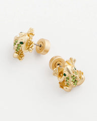 Chico's | Frog Stud Earrings/ Gold