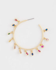 Chico's | Multi-Color Hoop Earrings/ Multi