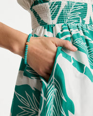 Chico's | Green Round Stretch Bracelet/ Teal
