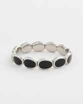 Chico's | Black Large Stretch Bracelet/ Black