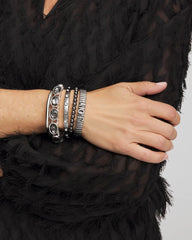 Chico's | Silver Hinge Bangle/ Silver