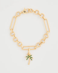 Chico's | Palm Tree Charm/ Gold