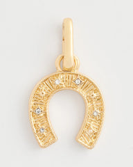 Chico's | Horseshoe Charm/ Gold
