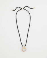 Chico's | Adjustable Tri-Tone Pendant Necklace/ Mixed Metals