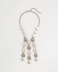 Chico's | Island Metal Linear Necklace/ Mixed Metals