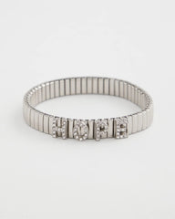 Chico's | Hope Watch Band Bracelet/ Silver