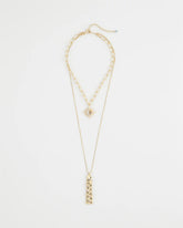 Chico's | Convertible Zodiac Pendant Necklace/ Gold