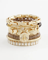 Chico's | Neutral Link Charm Bracelet/ Neutral