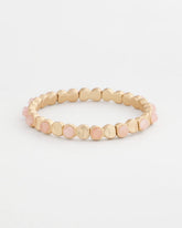 Chico's | Blush Mini Circle Stretch Bracelet/ Blush