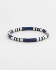 Chico's | Blue Enamel Hinge Bangle/ Blue