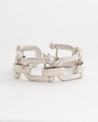 Chico's | Silvertone Link Chain Bracelet/ Silver