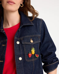 Chico's | Fruit Brooch Set/ Multi