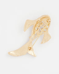 Chico's | Koi Fish Brooch/ Gold