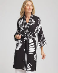 Chico's | Tie-Front Long Kimono/ Black