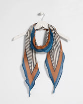 Chico's | Nautical Diamond Scarf/ Navy
