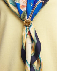 Chico's | Gold Scarf Ring/ Gold