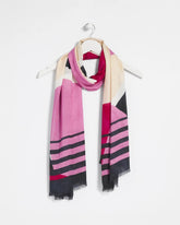 Chico's | Berry Compote Oblong Scarf/ Berry Compote