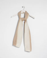 Chico's | Ombre Pleated Oblong Scarf/ Neutral