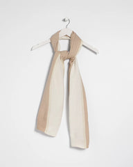 Chico's | Ombre Pleated Oblong Scarf/ Neutral