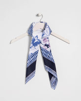 Chico's | Ellie Sprigs Square Scarf/ Amparo Blue