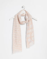 Chico's | Neutral Polka Dot Oblong Scarf/ Neutral