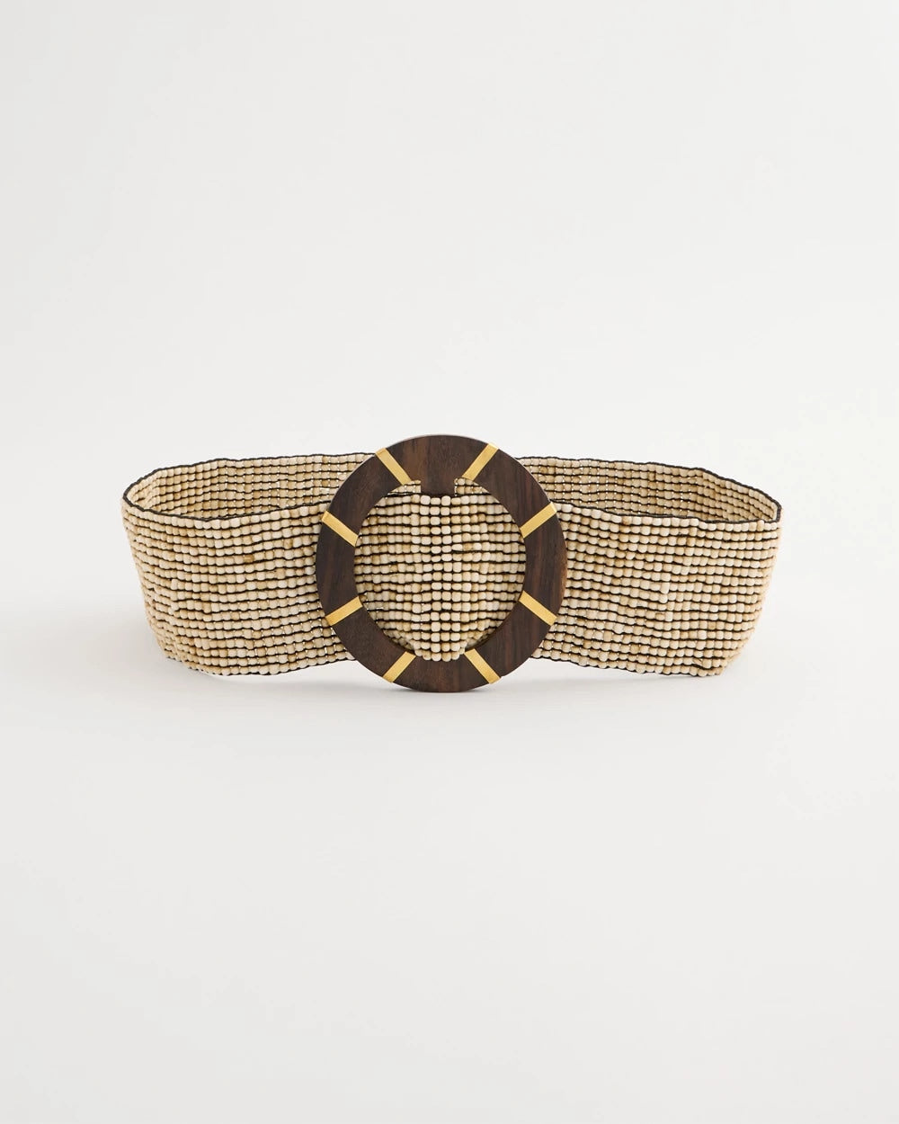 Chico's | Chico's x Romi Galaxy Stretch Belt/ Beige