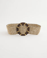 Chico's | Chico's x Romi Galaxy Stretch Belt/ Beige