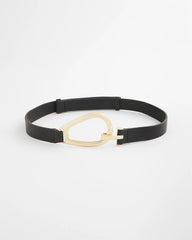 Chico's | Interlock Buckle Slouch Belt/ Black