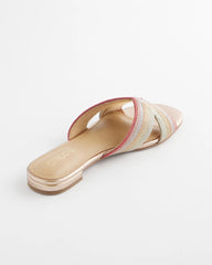 Chico's | Palma Slide Sandals/ Metallic Multi