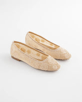 Chico's | Cora Raffia Flats/ Natural
