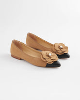 Chico's | Microsuede Ballet Flats/ Caramel Apple