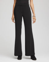Chico's | Crepe Flared Trouser Pants/ Black