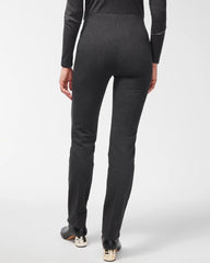 Chico's | Juliet Trim Detail Ponte Pants/ Graphite Heather Gray