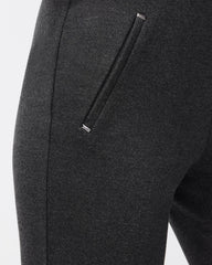 Chico's | Juliet Trim Detail Ponte Pants/ Graphite Heather Gray