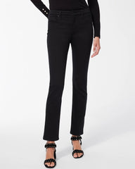 Chico's | Girlfriend Slim Full-Length Jeans/ Black