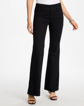 Chico's | Petite Girlfriend Flared Leg Jeans/ Black