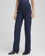 Chico's | Pull-On Wide-Leg Trouser Jeans/ Bridge Street Rinse